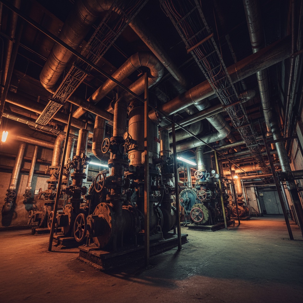 Машинный зал — инженерные системы объекта